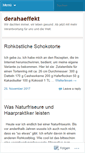Mobile Screenshot of derahaeffekt.com
